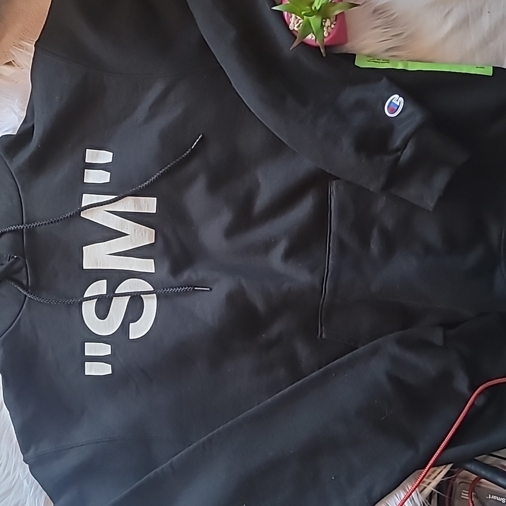 Aboloh Virgil Freedom of Speech Special Edition "SM" x Champion Pullover Hoodie